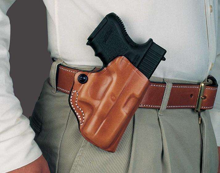 Holsters DeSantis Gunhide Ready Series #019 MINI SCABBARD TAN RH PPK/S